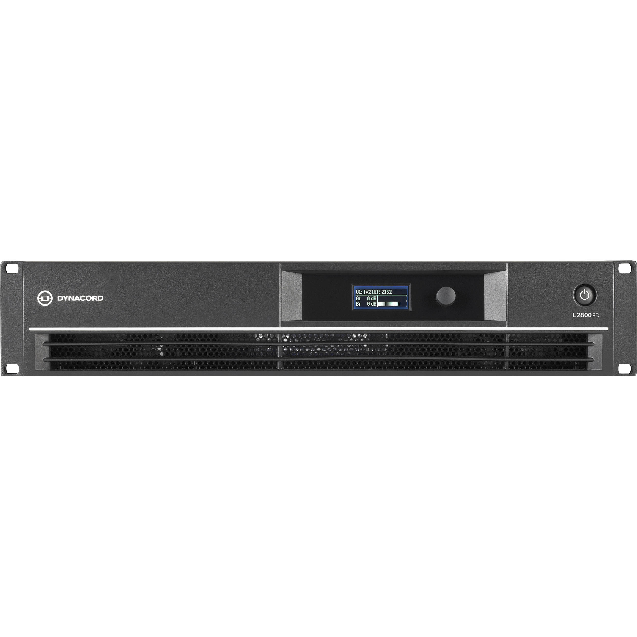 Bosch L2800FD-US DSP power amplifier with 2 x 1,400 W output for commercial audio systems — view 3