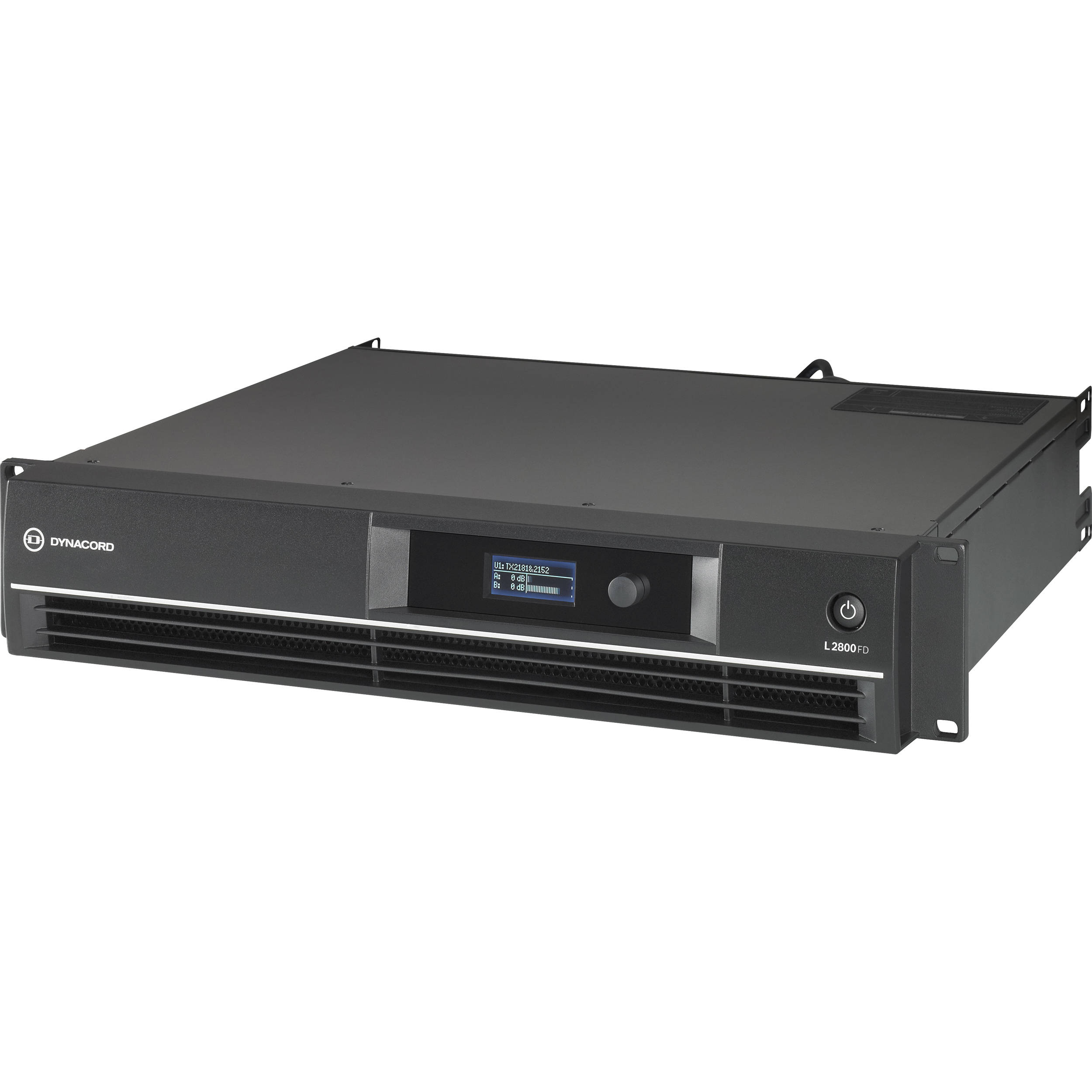 Bosch L2800FD-US DSP power amplifier with 2 x 1,400 W output for commercial audio systems — view 4
