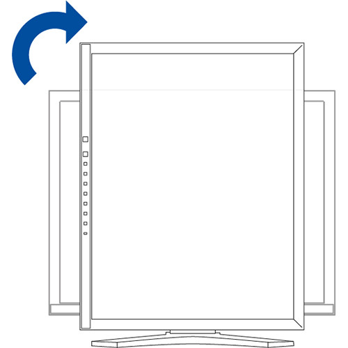 EIZO S1934H-BK 19-inch LED monitor with 1,280 x 1,024 resolution and VGA DVI-D inputs — view 10