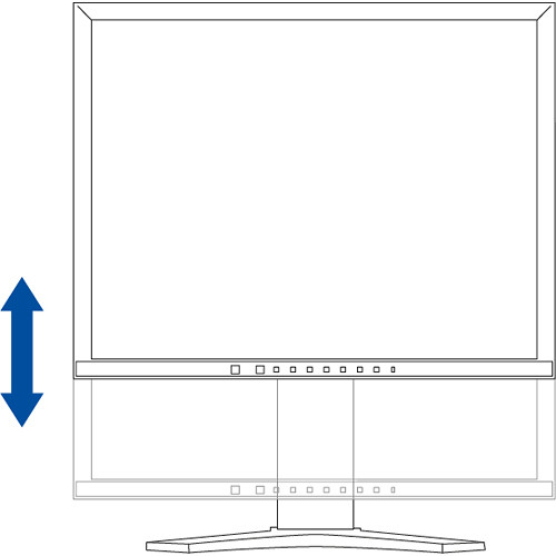 EIZO S1934H-BK 19-inch LED monitor with 1,280 x 1,024 resolution and VGA DVI-D inputs — view 9