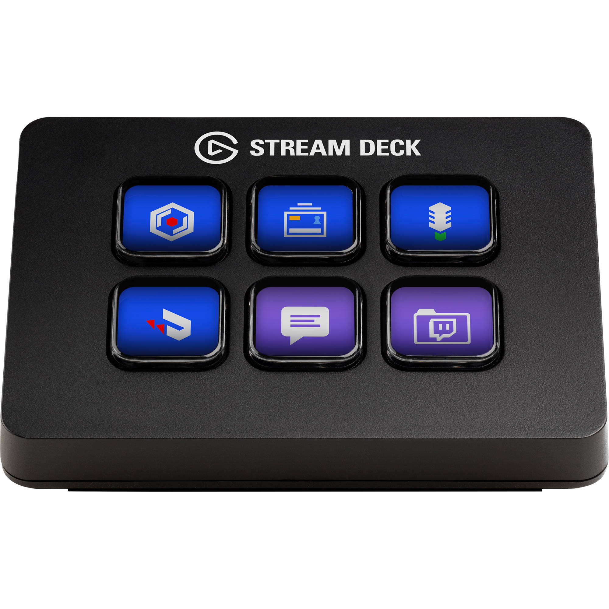 STREAM DECK MINI, 6 FULLY CUSTOMIZABLE LCD KEYS AT YOUR FINGERTIPS. ALL POISED T — view 2