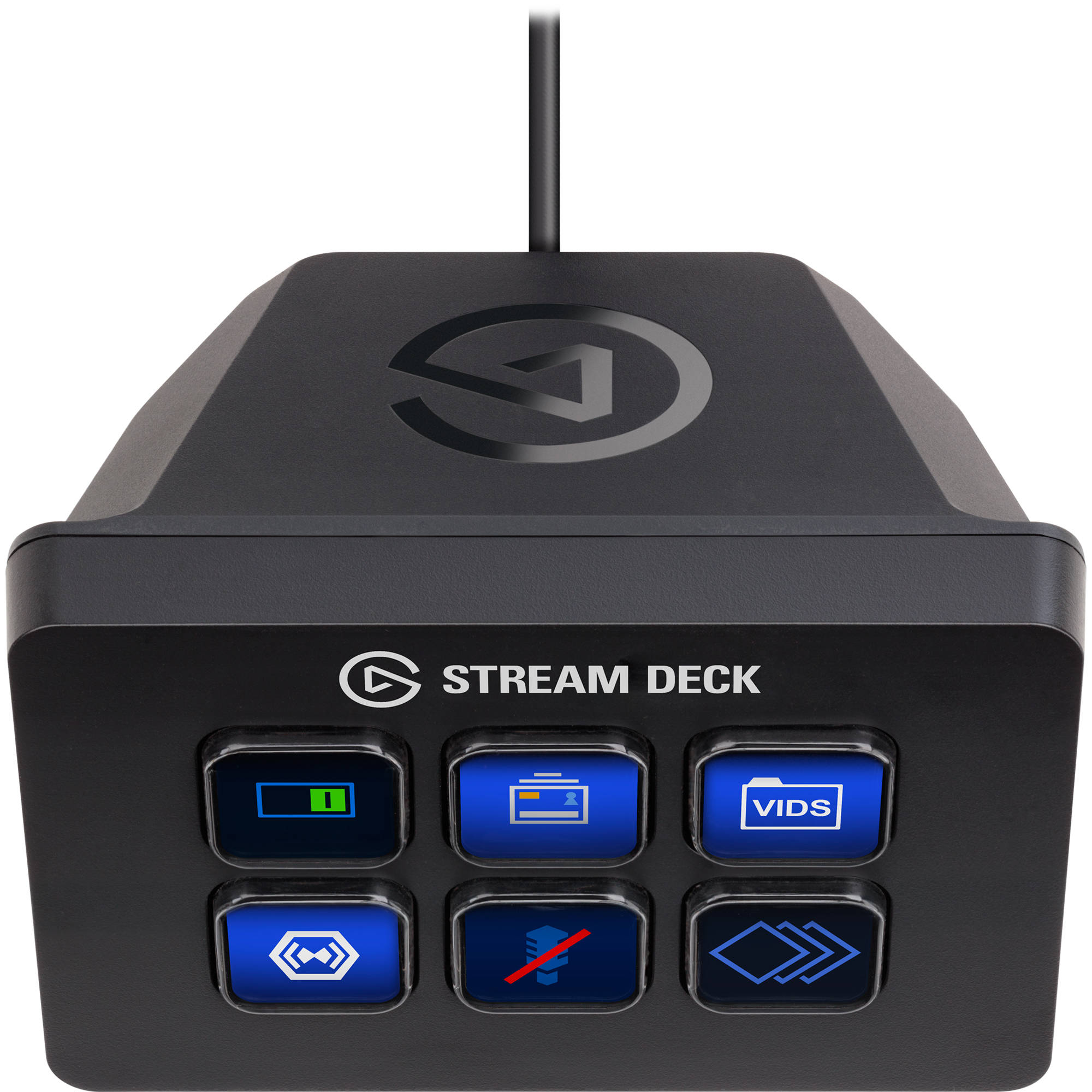 STREAM DECK MINI, 6 FULLY CUSTOMIZABLE LCD KEYS AT YOUR FINGERTIPS. ALL POISED T — view 3