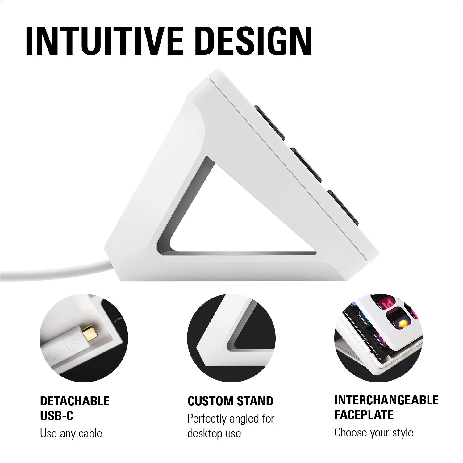 STREAM DECK MK.2 (WHITE) — view 12