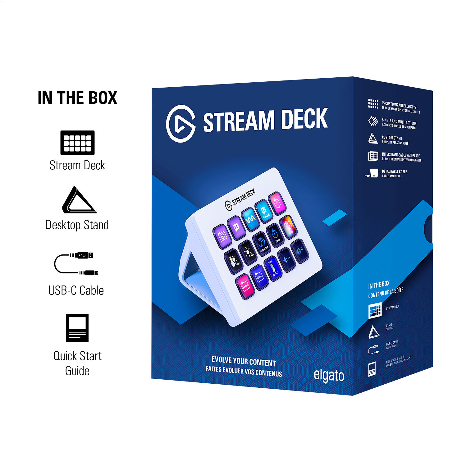STREAM DECK MK.2 (WHITE) — view 18