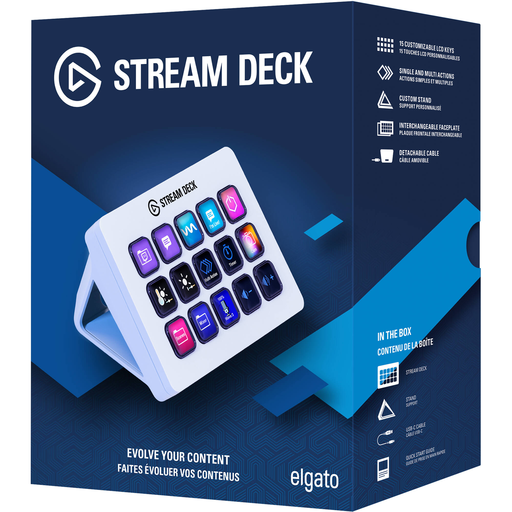 STREAM DECK MK.2 (WHITE) — view 9