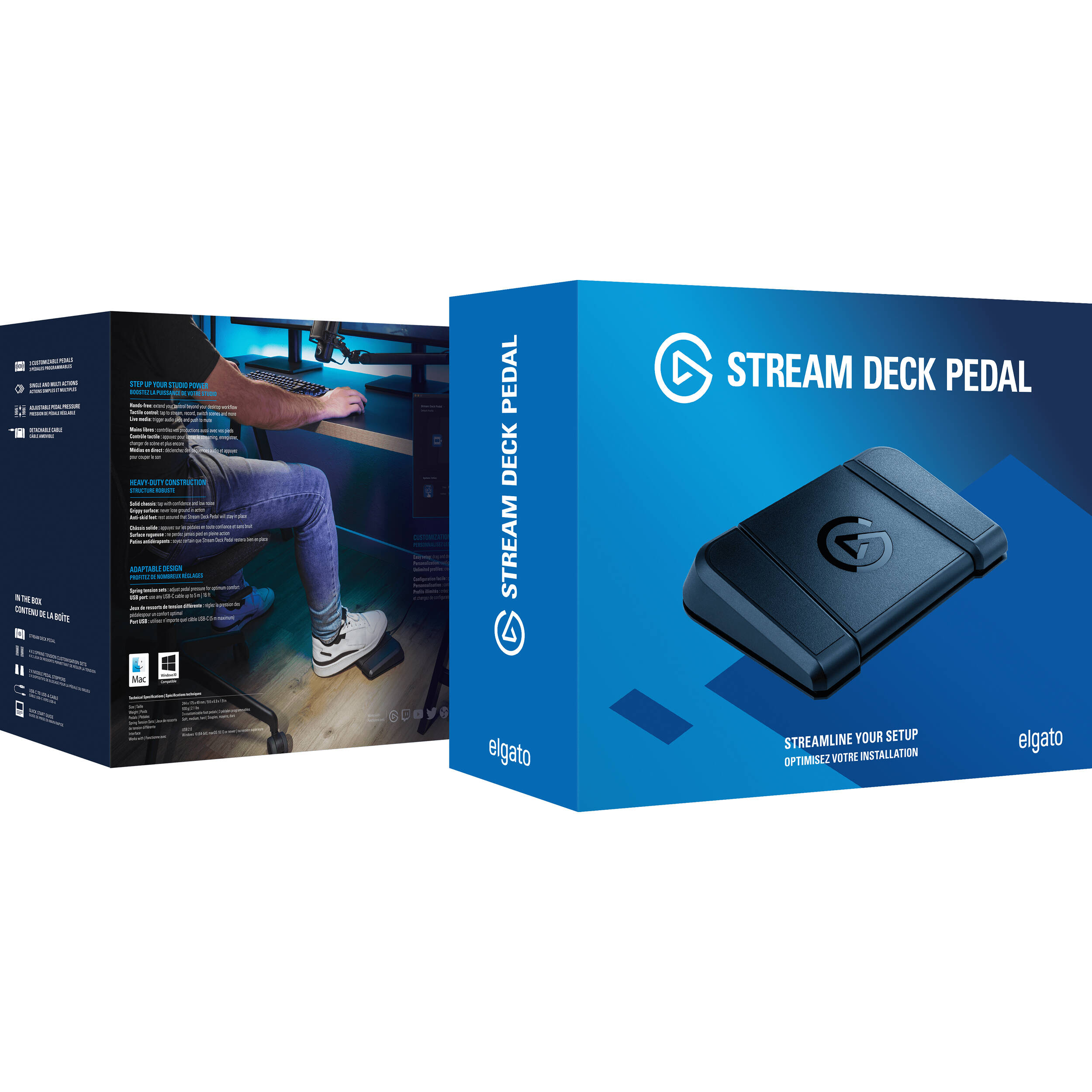 Corsair Stream Deck Foot Pedal for hands-free workflow control — view 18