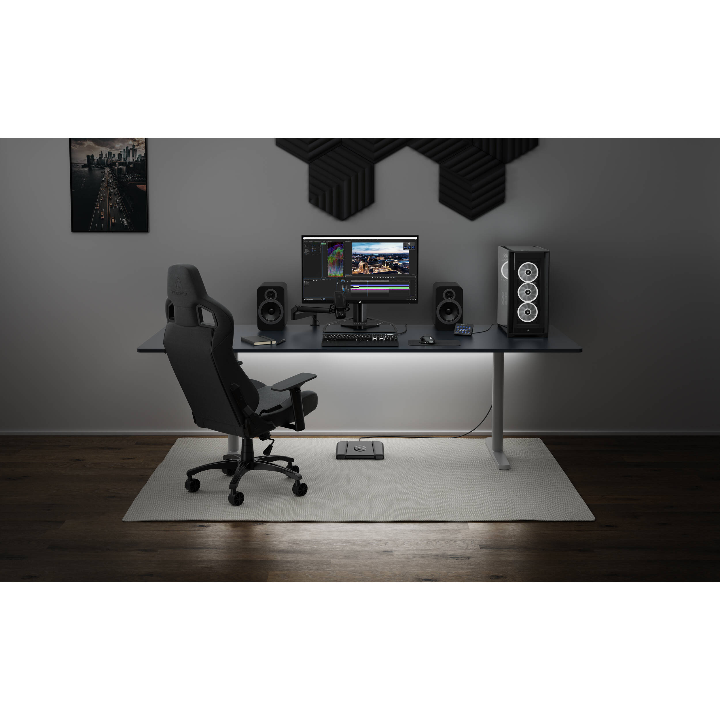 Corsair Stream Deck Foot Pedal for hands-free workflow control — view 29