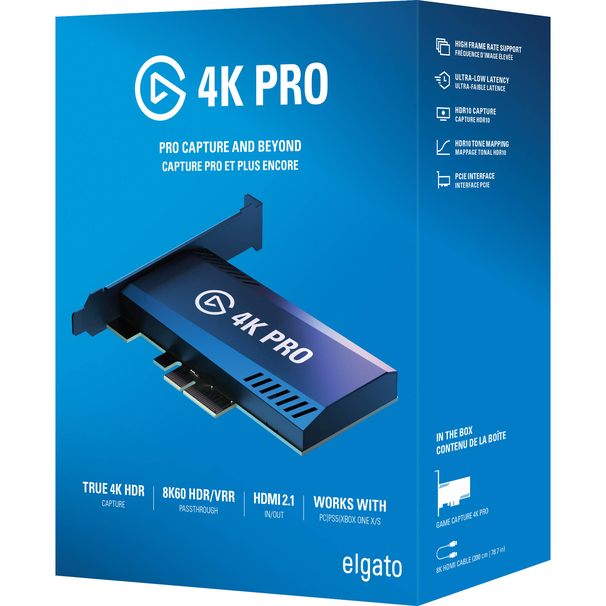Corsair GAME CAPTURE 4K PRO PCIe capture card for 4K streaming and recording — view 5