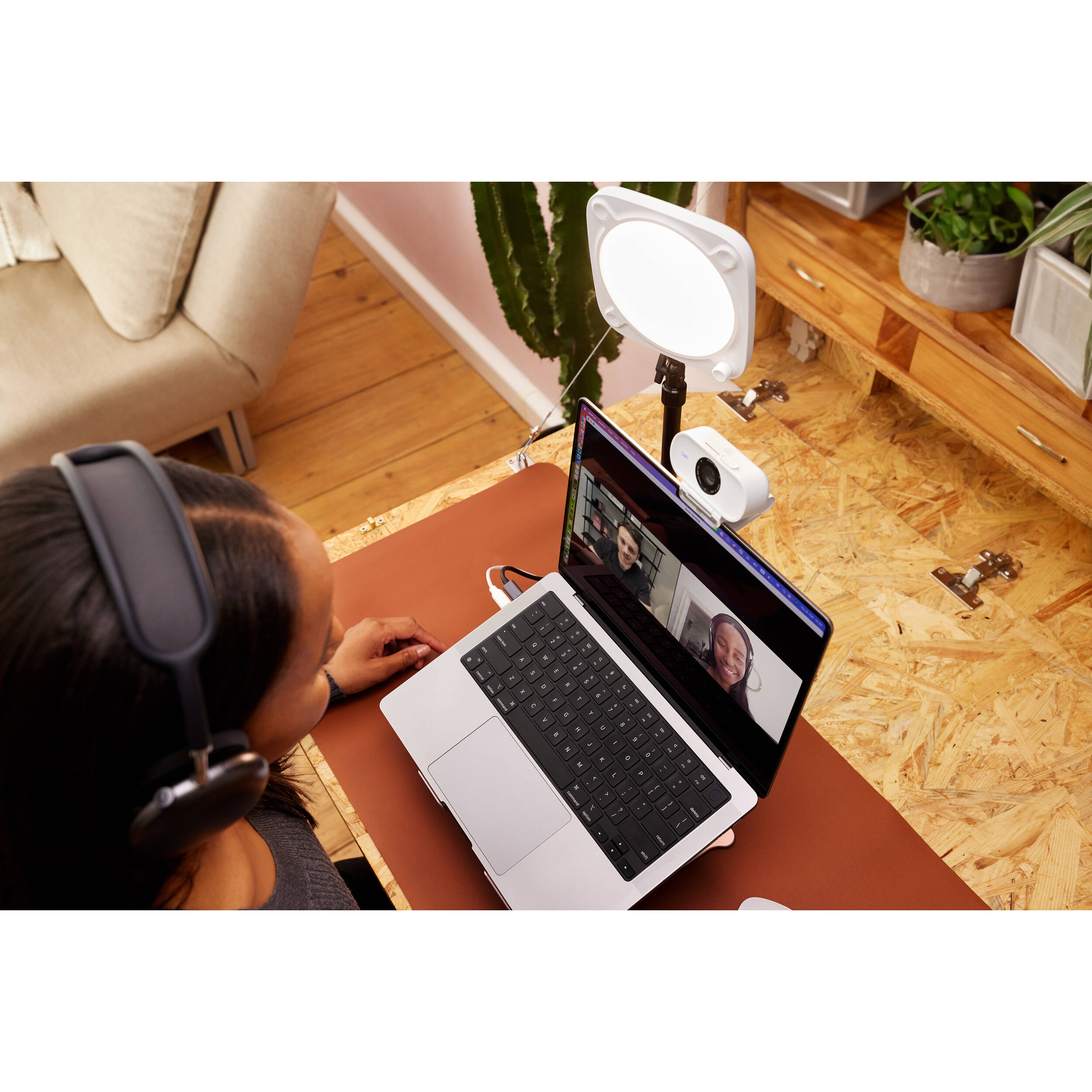 Elgato Key Light Neo desktop streaming key light for face-cam and home office lighting — view 19