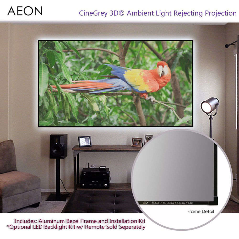 AeonSeries 120" 3D Screen — view 3