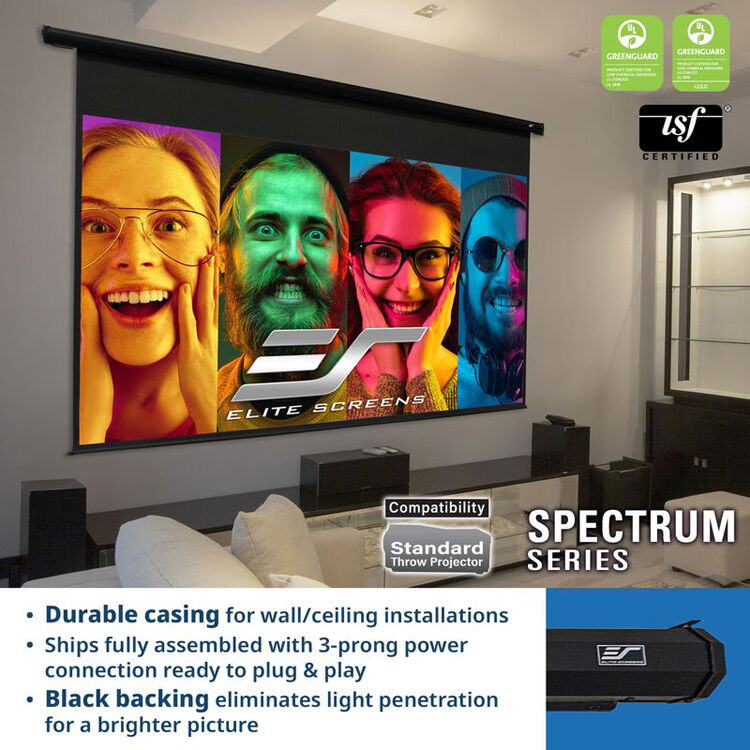 Spectrum Motorized Screen 125 — view 4