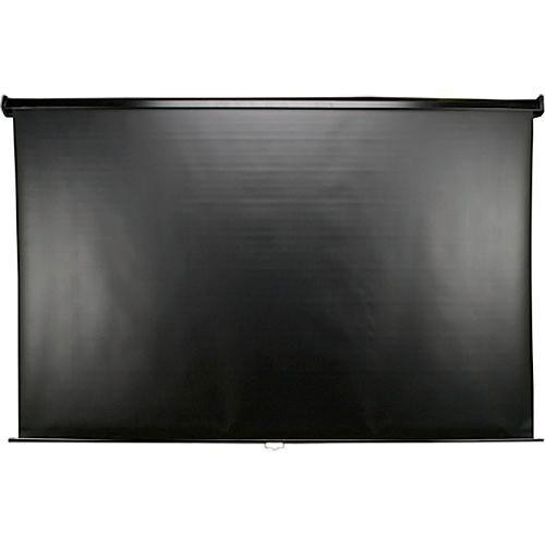 MANUAL PULL DOWN PROJECTOR SCREEN. 84 DIAG. VIEWING SIZE 39X70, ACTUAL SCREEN SI — view 2