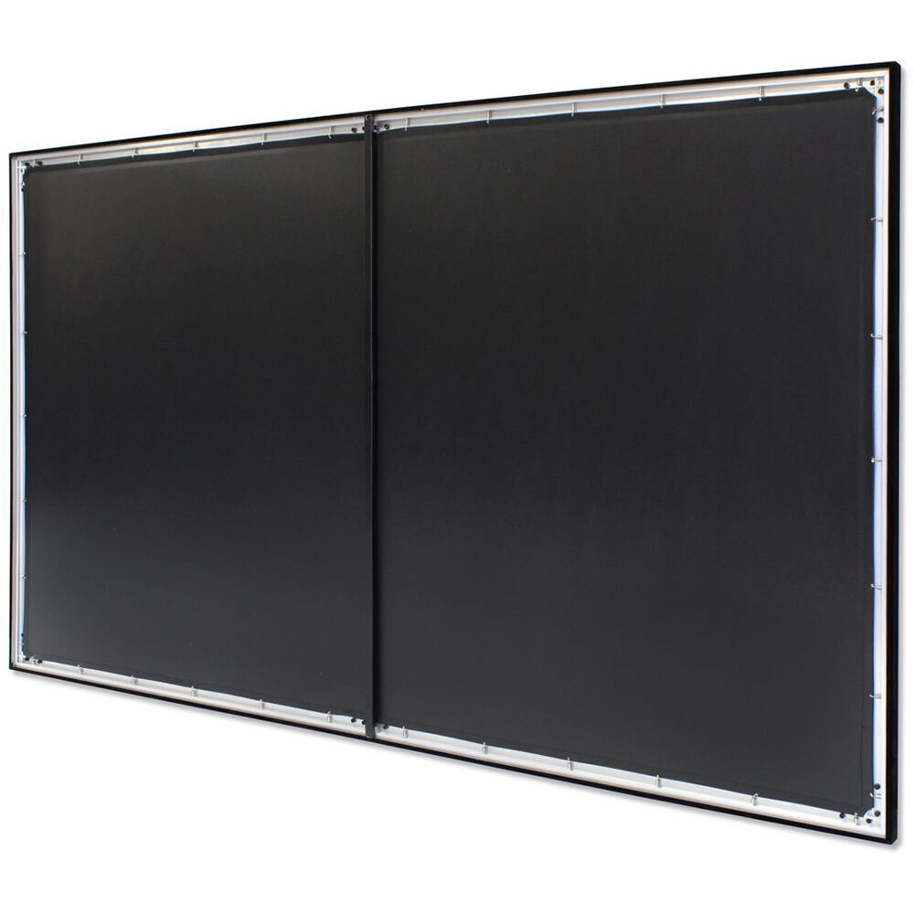 Elite Screens SableFrame CineWhite 135 inch fixed frame wall mount projection screen — view 6