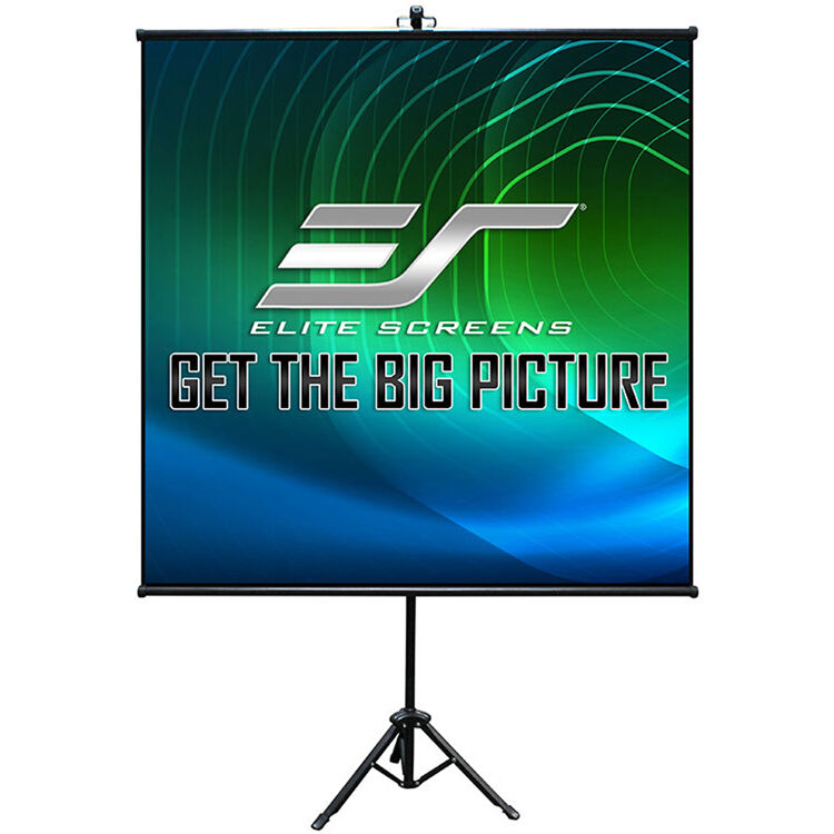 ELITE SCREENS TRIPOD LITE, 65-INCH 1:1, LIGHTWEIGHT  PORTABLE INDOOR PROJECTOR S — view 2