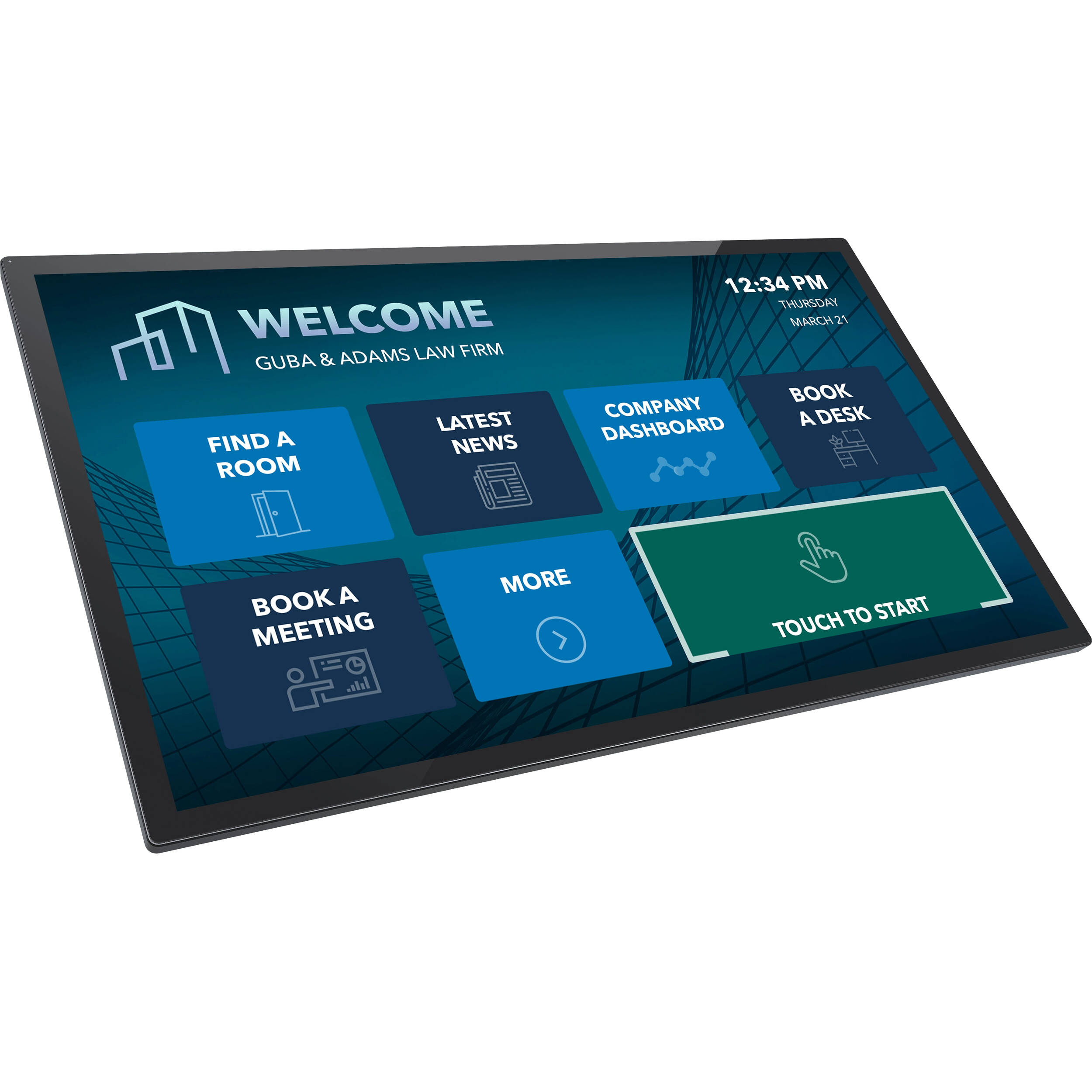 Elo ET5554L-2UWA-1-MT-ZB-GY-G 55-inch interactive flat panel touchscreen display — view 8
