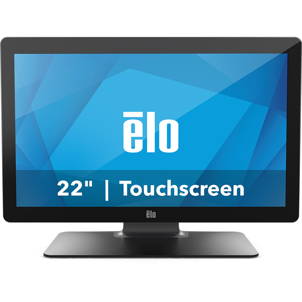 Elo ET2202L-2UWA-1-BL-G 22-inch touch monitor for point-of-sale and kiosk use — view 2
