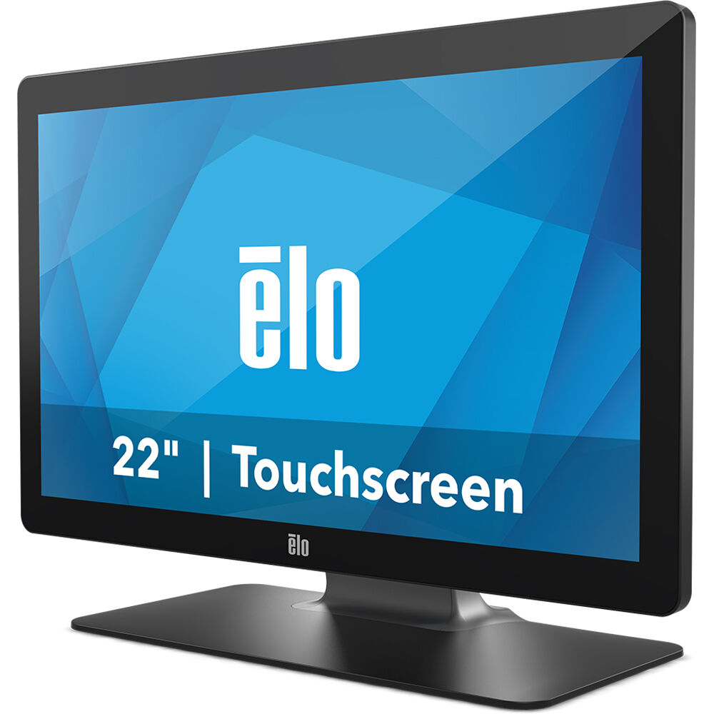 Elo ET2202L-2UWA-1-BL-G 22-inch touch monitor for point-of-sale and kiosk use — view 3