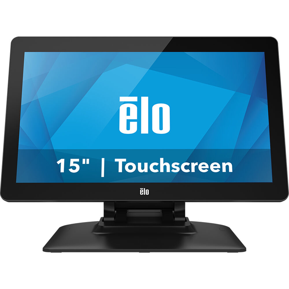 Elo ET1502L-2UWB-1-G 15-inch widescreen touch monitor with anti-glare display — view 2