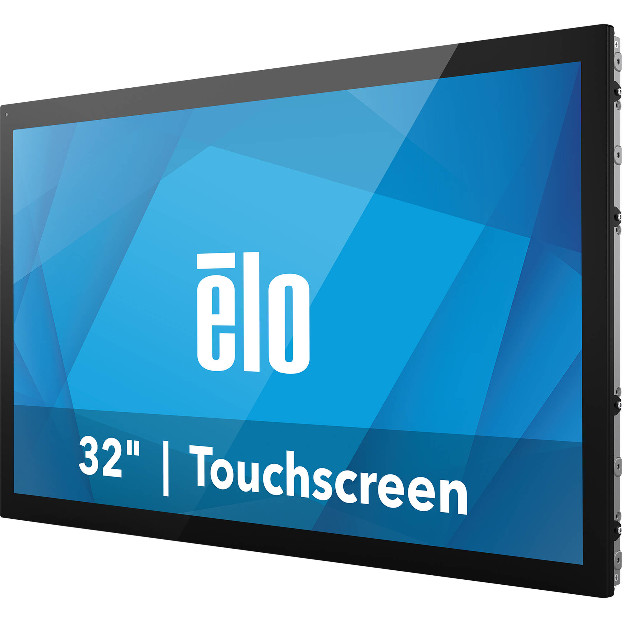Elo ET3263L-2UWA-1-MT-ZB-GY-G 32-inch touch monitor for kiosk and POS deployment — view 3