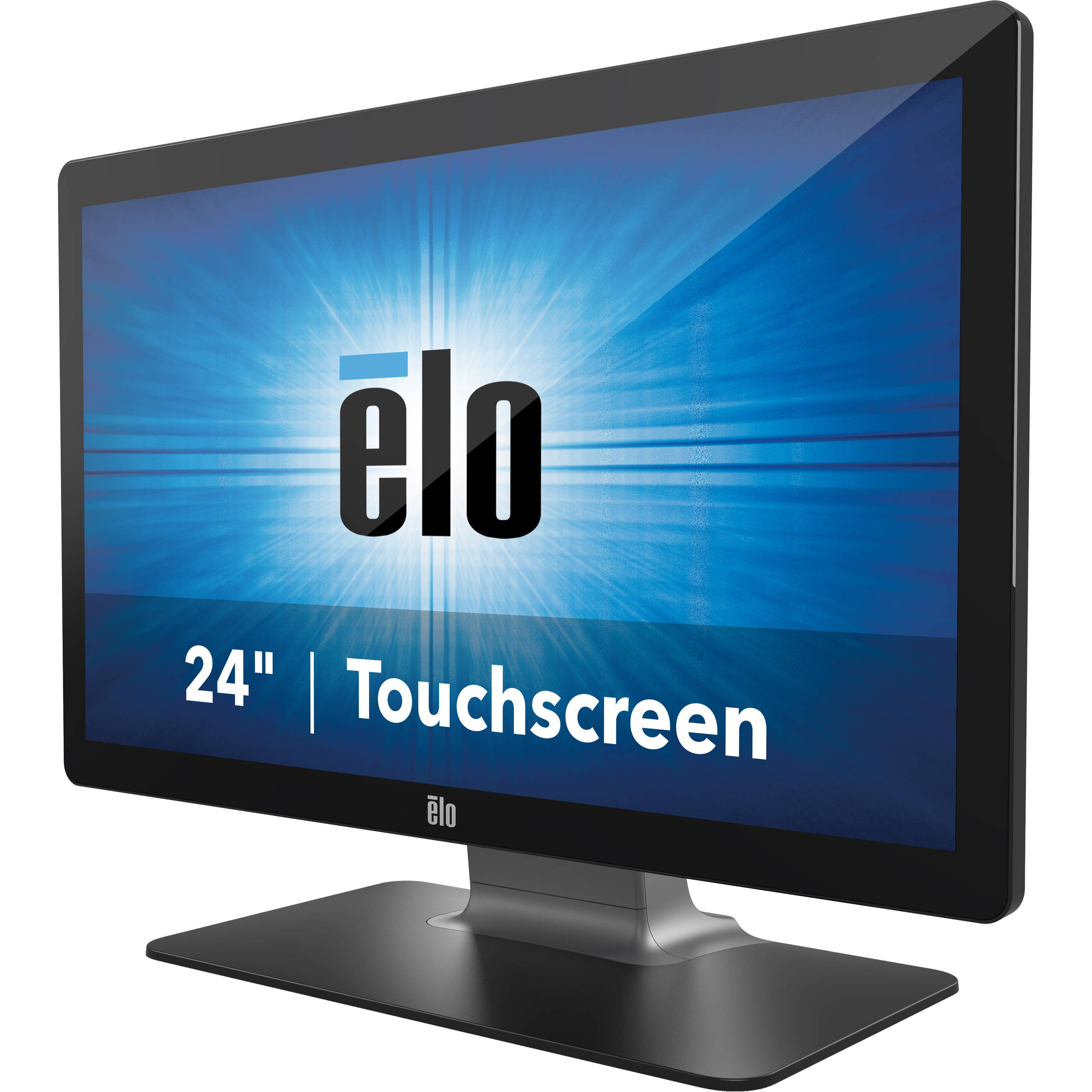 Elo Touch ET2402L-2UWA-0-BL-G 24-inch black touch monitor for retail and kiosk use — view 3