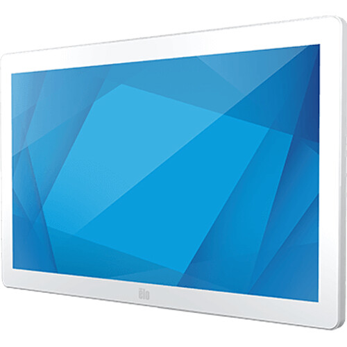 Elo ET2203LM-2UWB-1-WH-NS-G 22-inch white touch monitor for POS and kiosk use — view 3