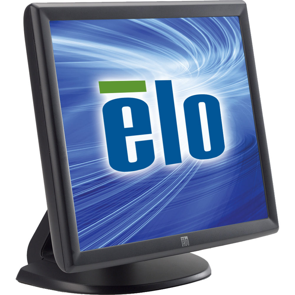 Elo ET1915L-7CWA-1-G 19-inch touch monitor with rack-mountable commercial design — view 2