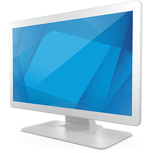 Elo ET2403LM-2UWB-1-WH-G 24-inch white touch monitor for enterprise kiosks — view 3