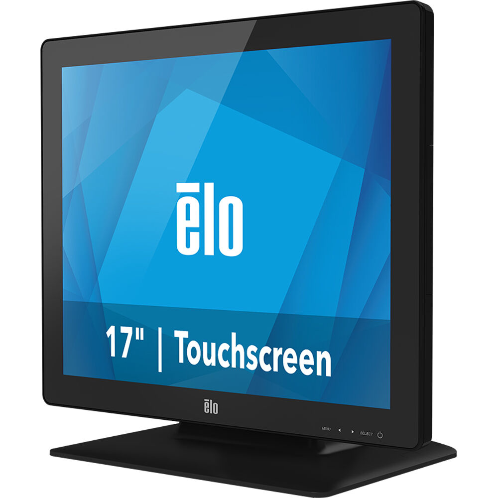 Elo ET1723L-2UWA-1-BL-MT-ZB-G 17-inch black touch monitor with 5:4 display — view 3