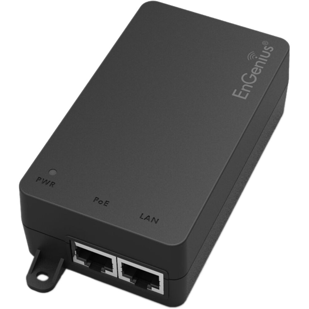 EnGenius EPA5060XBT 60W 10Gb single-port PoE++ adapter for high-power network devices — view 2