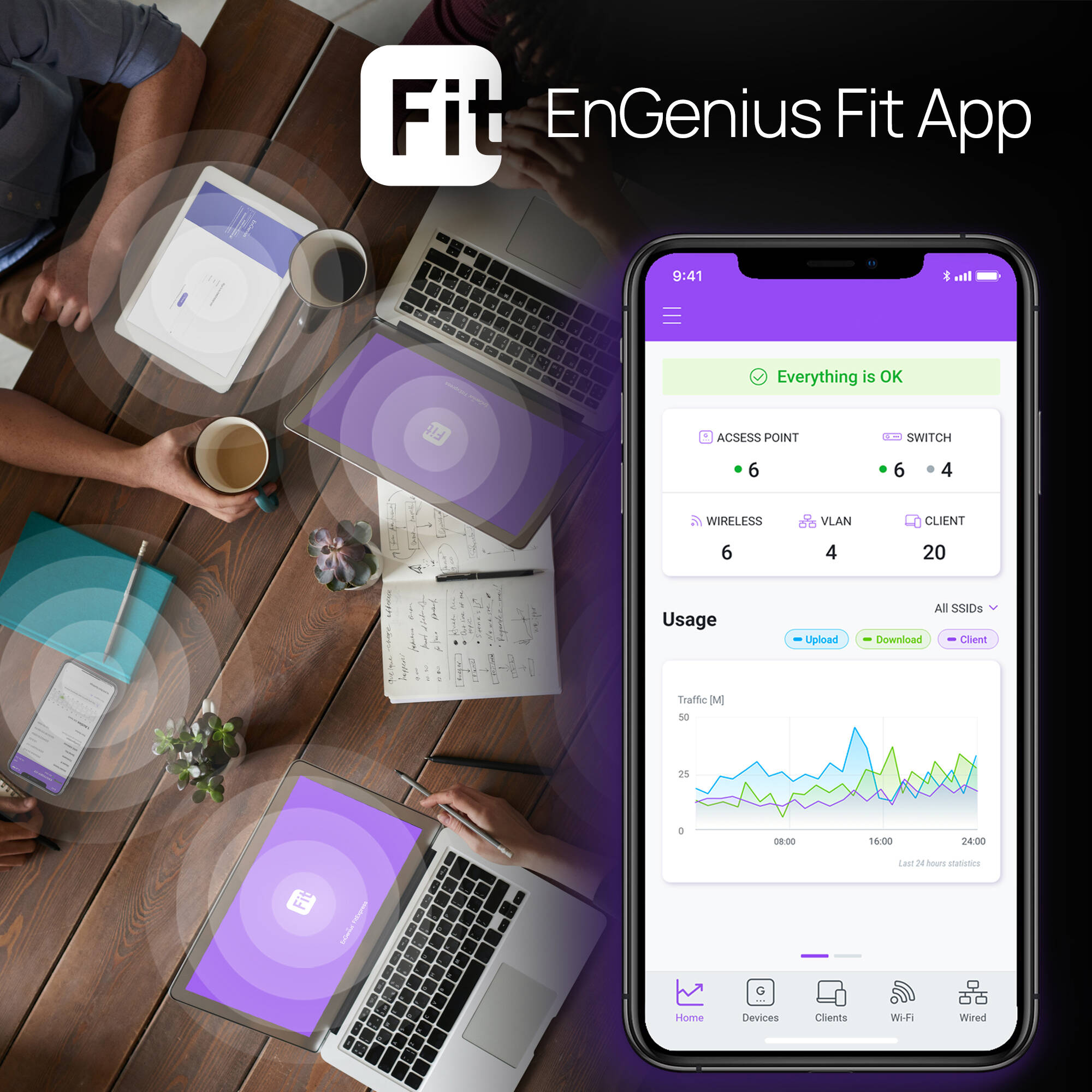 EnGenius EWS276-FIT managed Wi-Fi 6 4x4 indoor access point — view 10