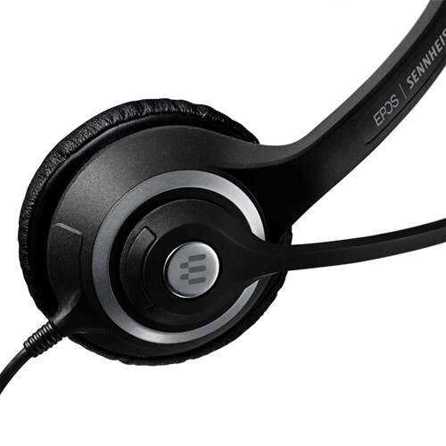 EPOS dual-sided wired USB communication headset with noise-canceling microphone — view 7