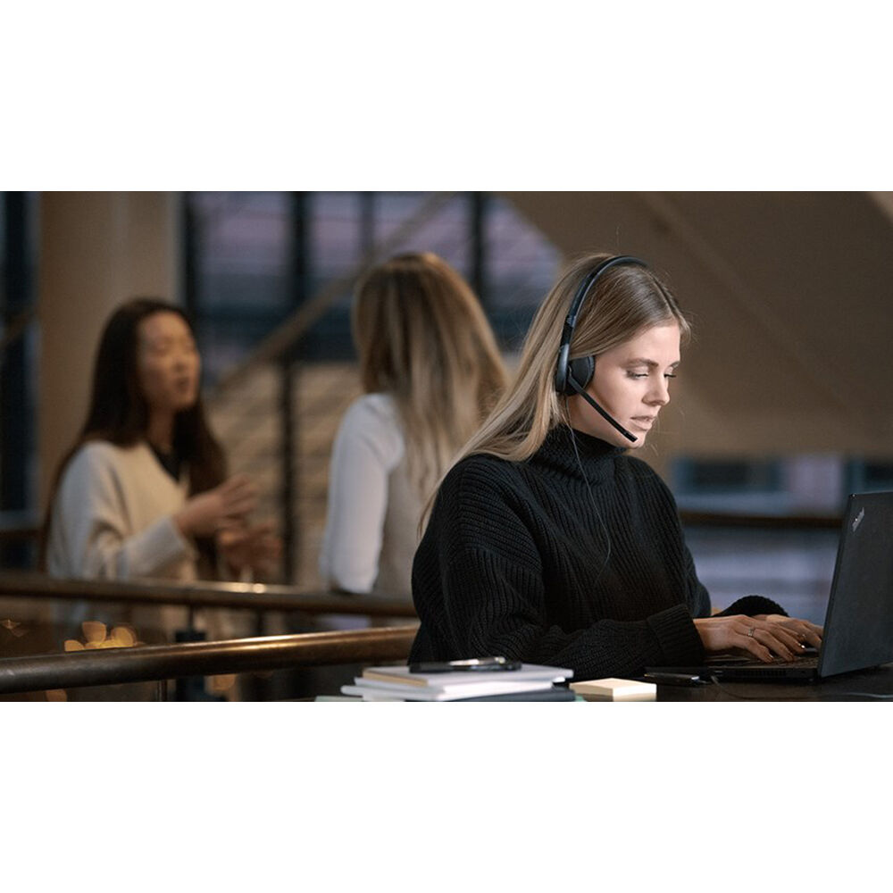 EPOS ADAPT 160 USB II wired dual-ear USB headset with noise-canceling microphone — view 7