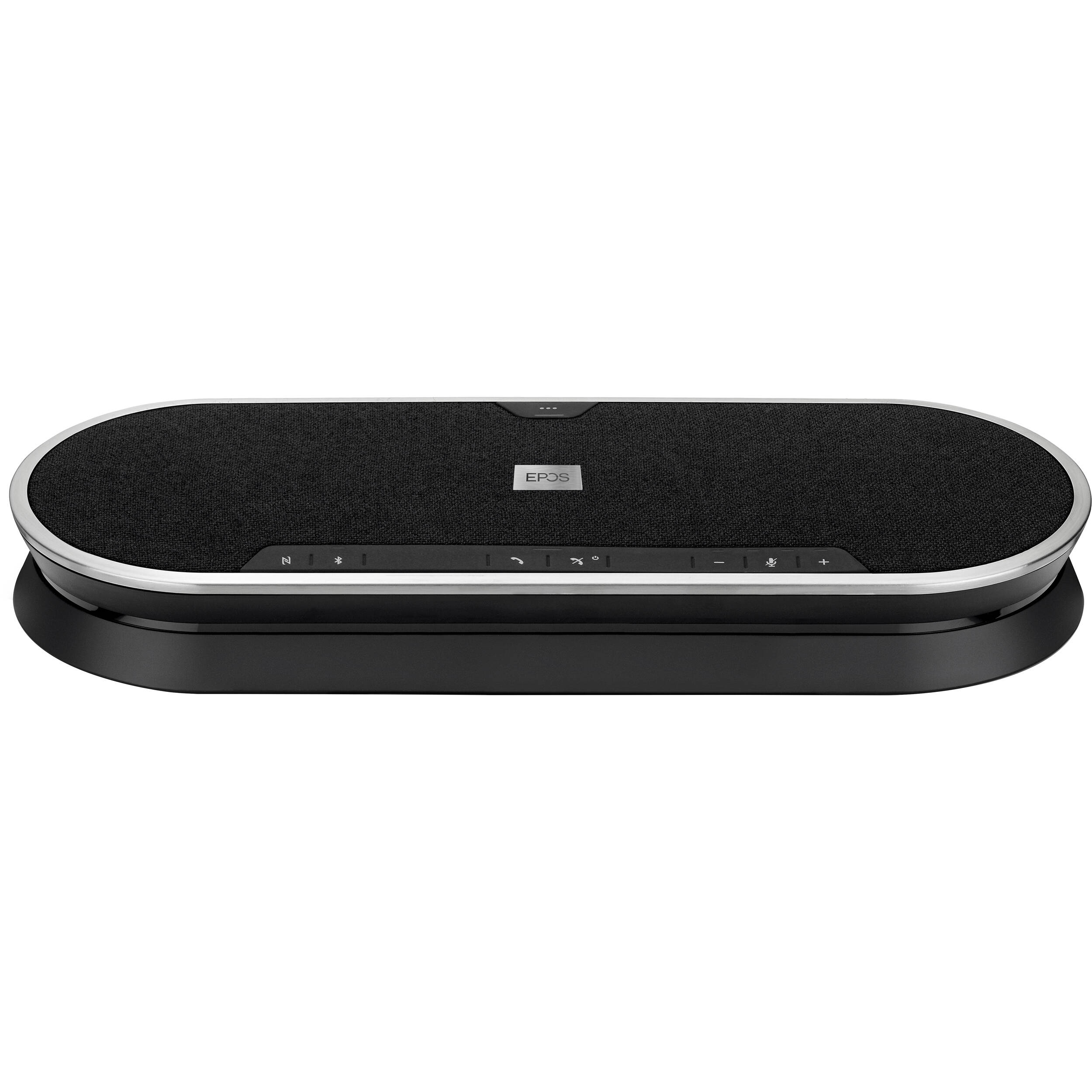 EPOS BTD 800 U Bluetooth speakerphone with USB-C cable and USB-C to USB-A adapter — view 2