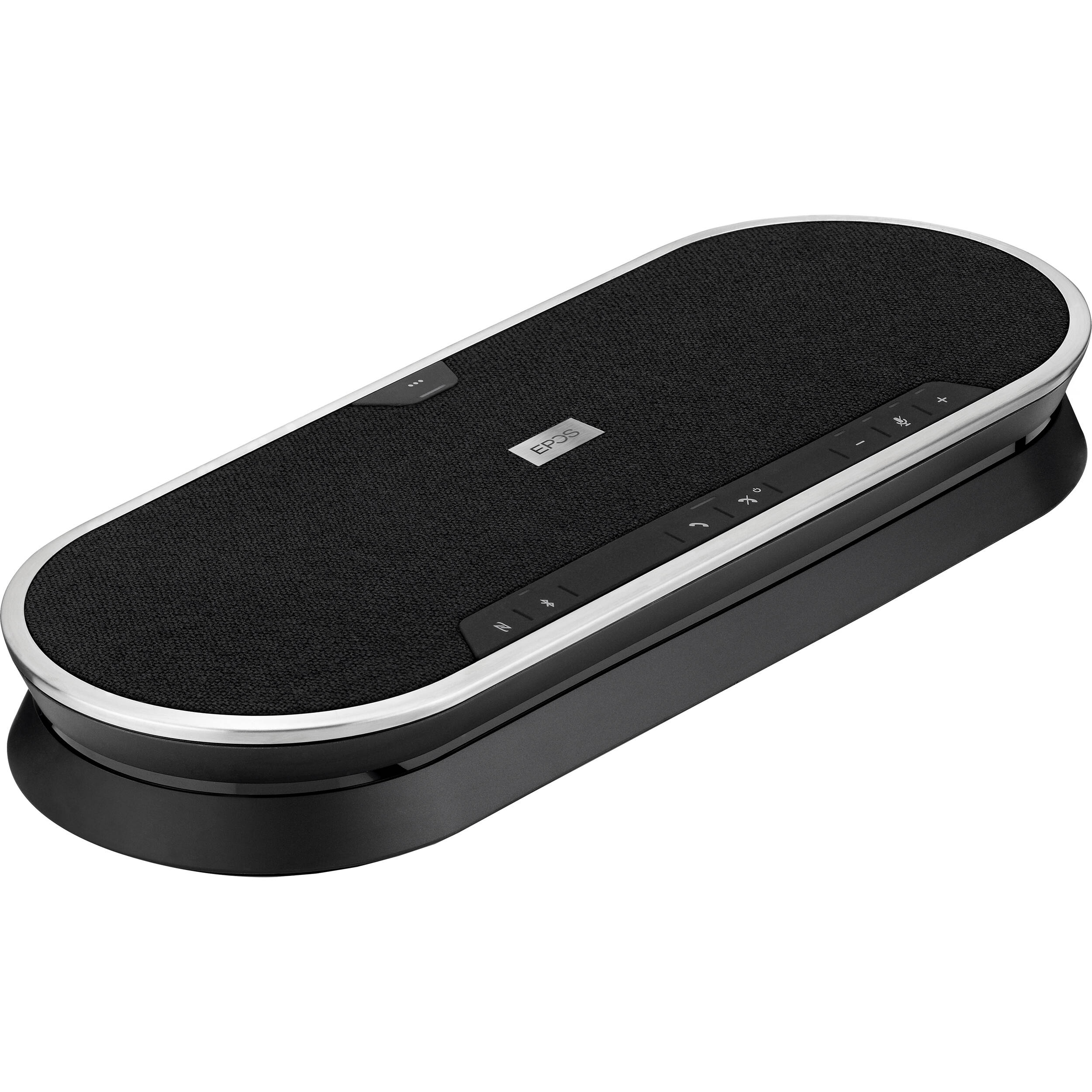 EPOS BTD 800 U Bluetooth speakerphone with USB-C cable and USB-C to USB-A adapter — view 3