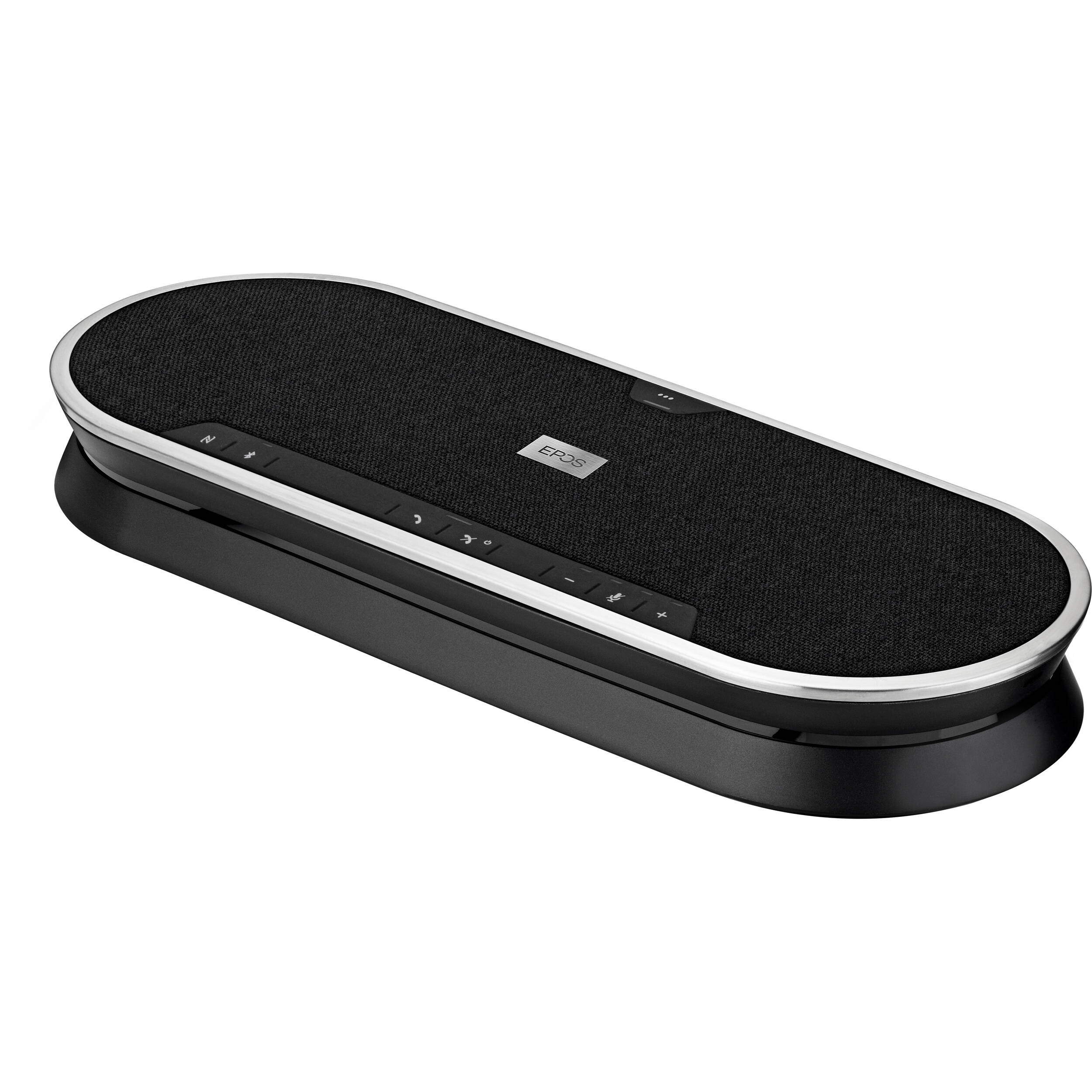 EPOS BTD 800 U Bluetooth speakerphone with USB-C cable and USB-C to USB-A adapter — view 4