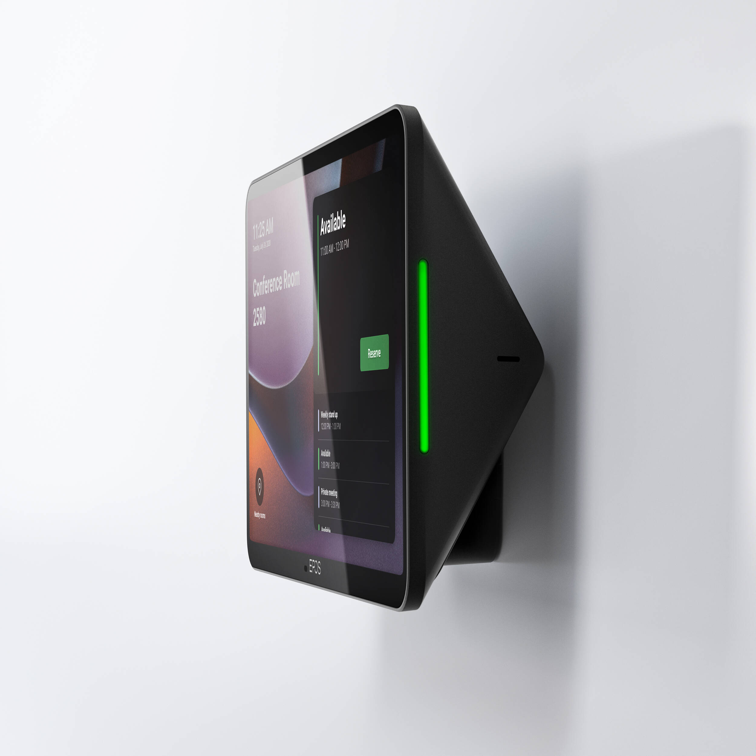 EPOS EXPAND Control glass wall mount for conference room installation — view 4