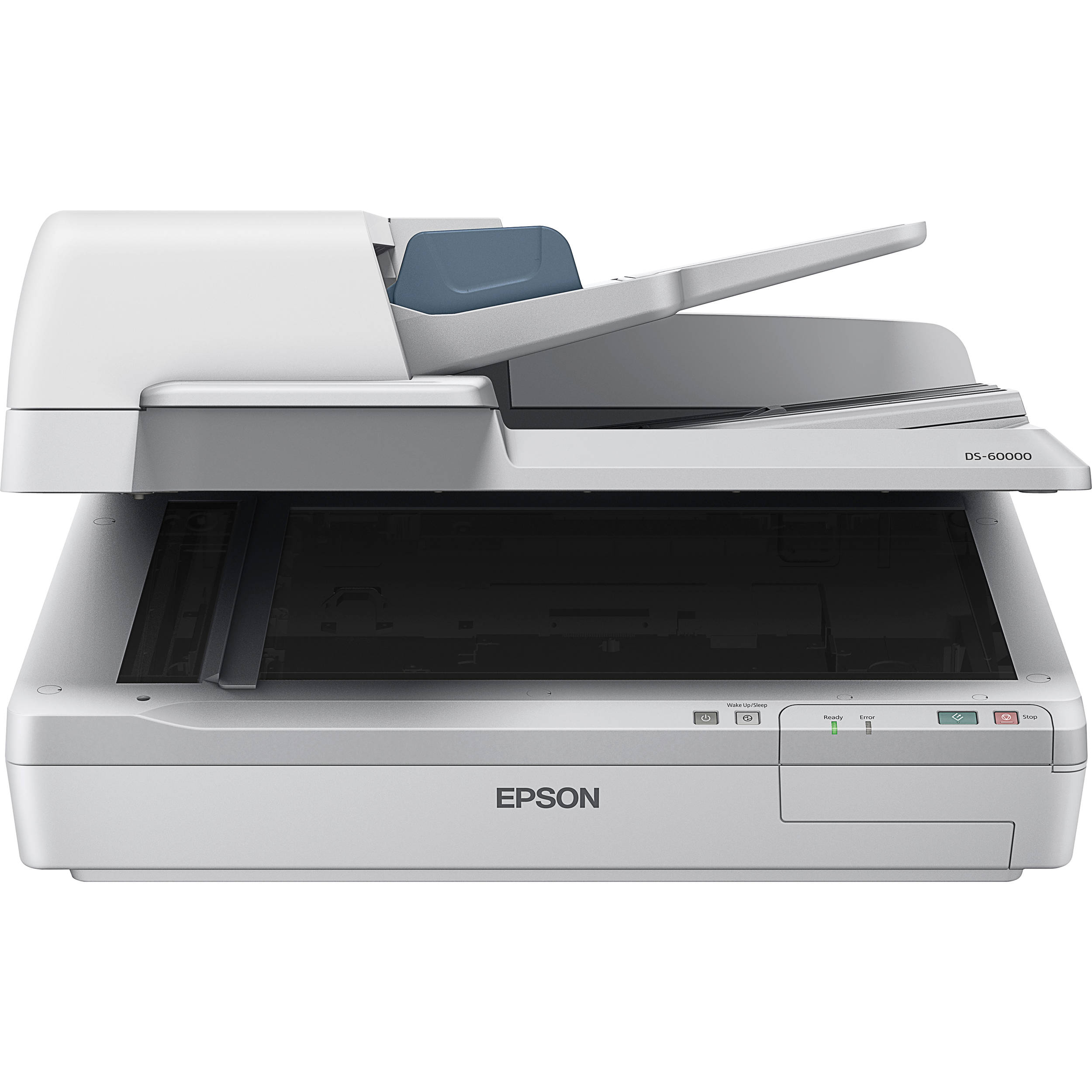 Epson WorkForce DS-60000 document scanner with 200-sheet ADF and flatbed — view 4