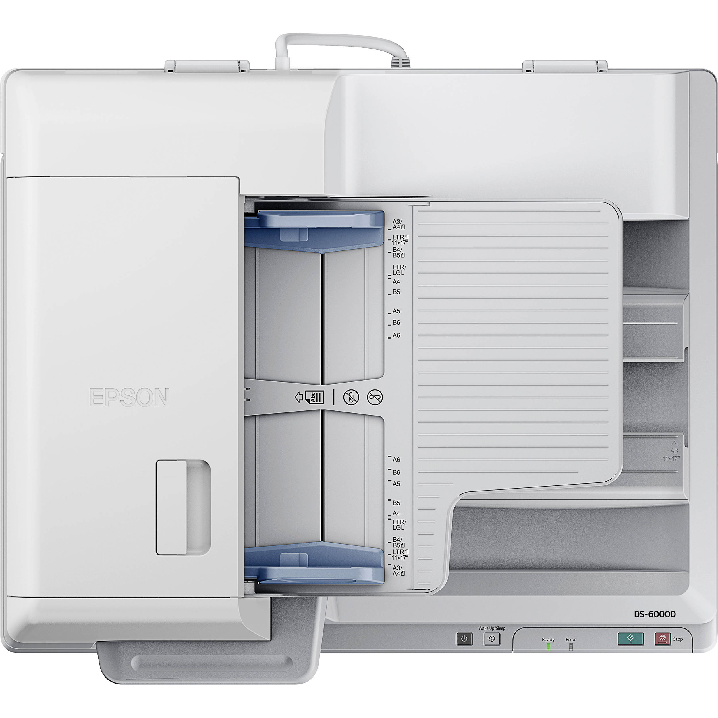 Epson WorkForce DS-60000 document scanner with 200-sheet ADF and flatbed — view 6
