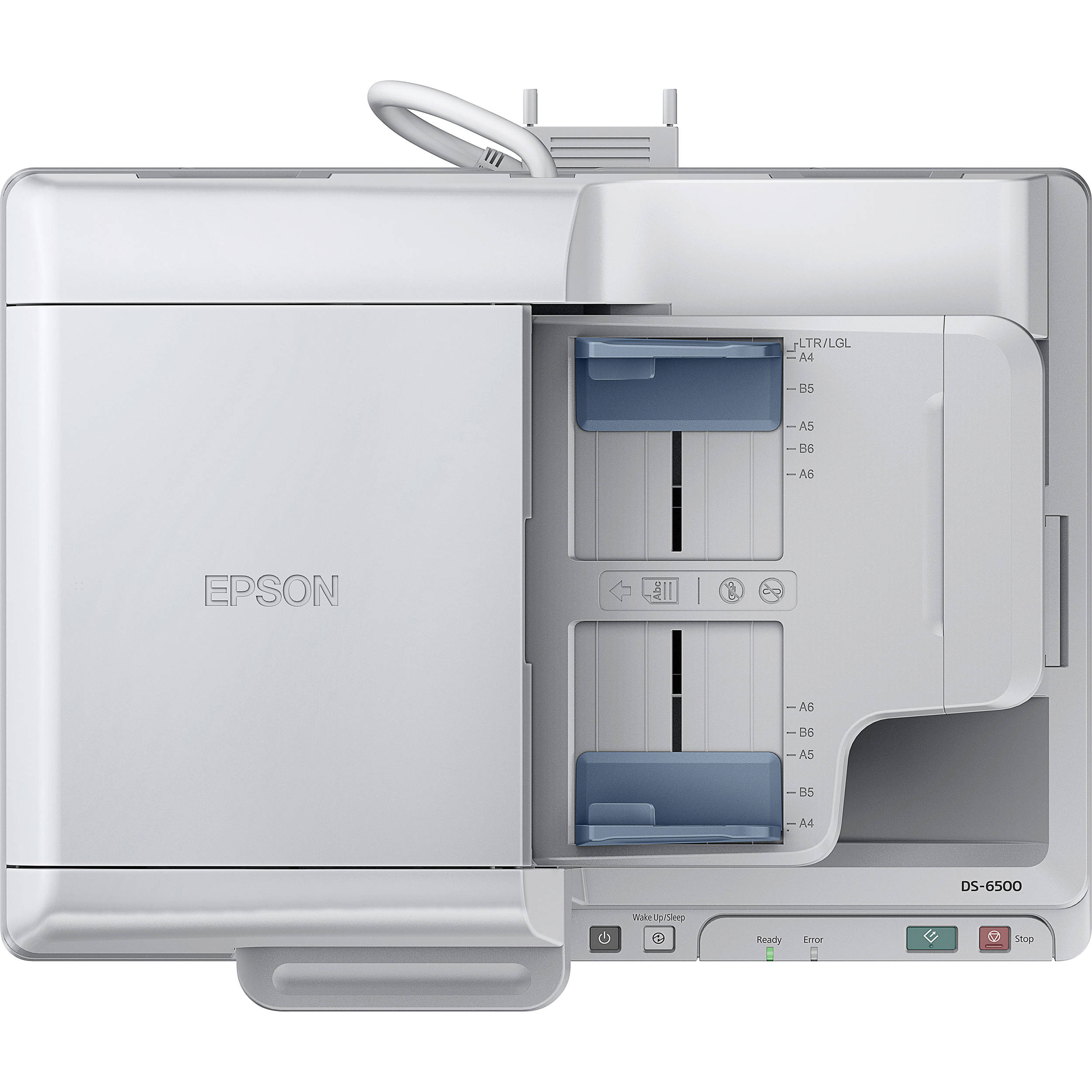 Epson WorkForce Color Doc Scanner with 100-sheet ADF and flatbed for duplex document scanning — view 3
