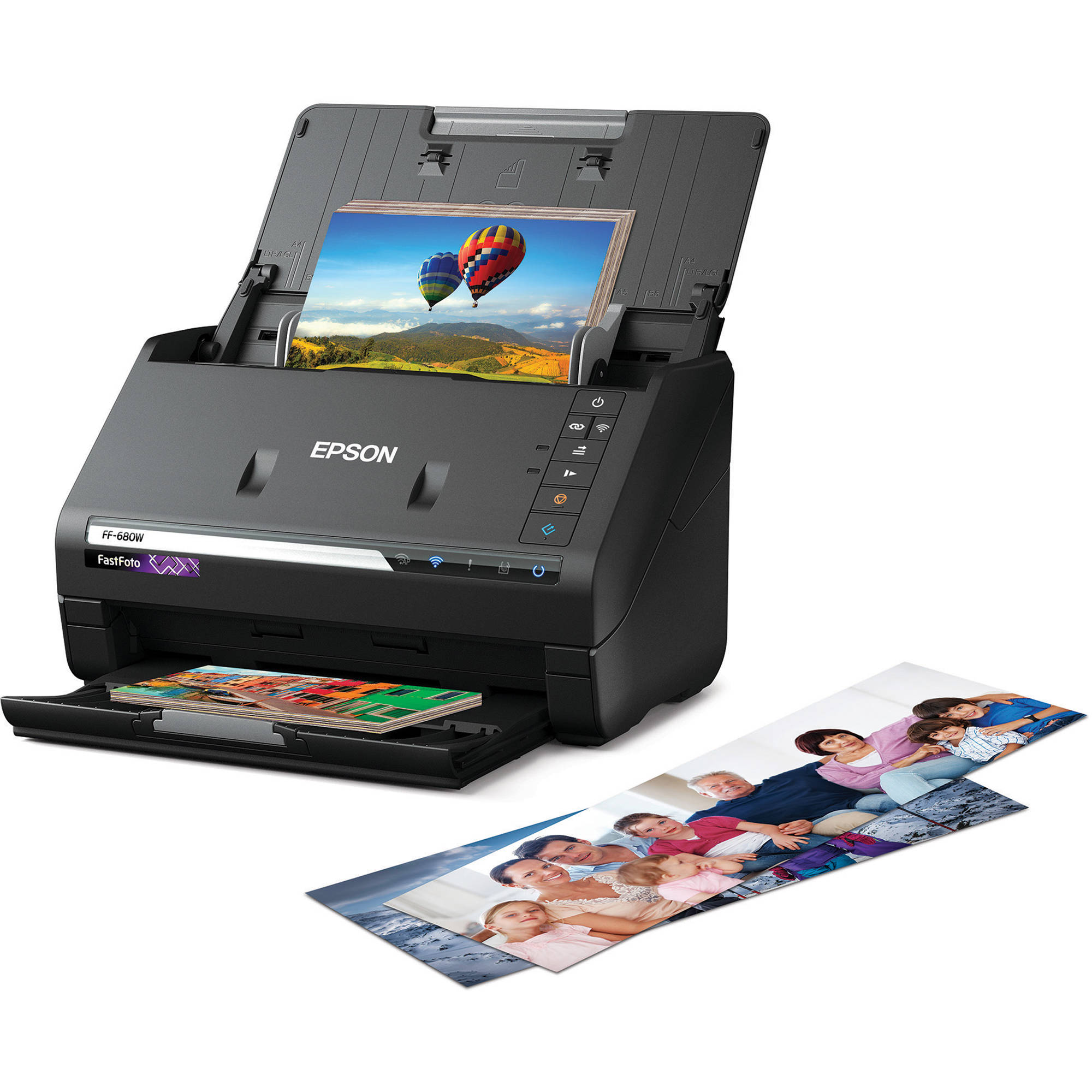 Epson FastFoto FF-680W Wi-Fi photo scanner with 100-sheet ADF — view 11