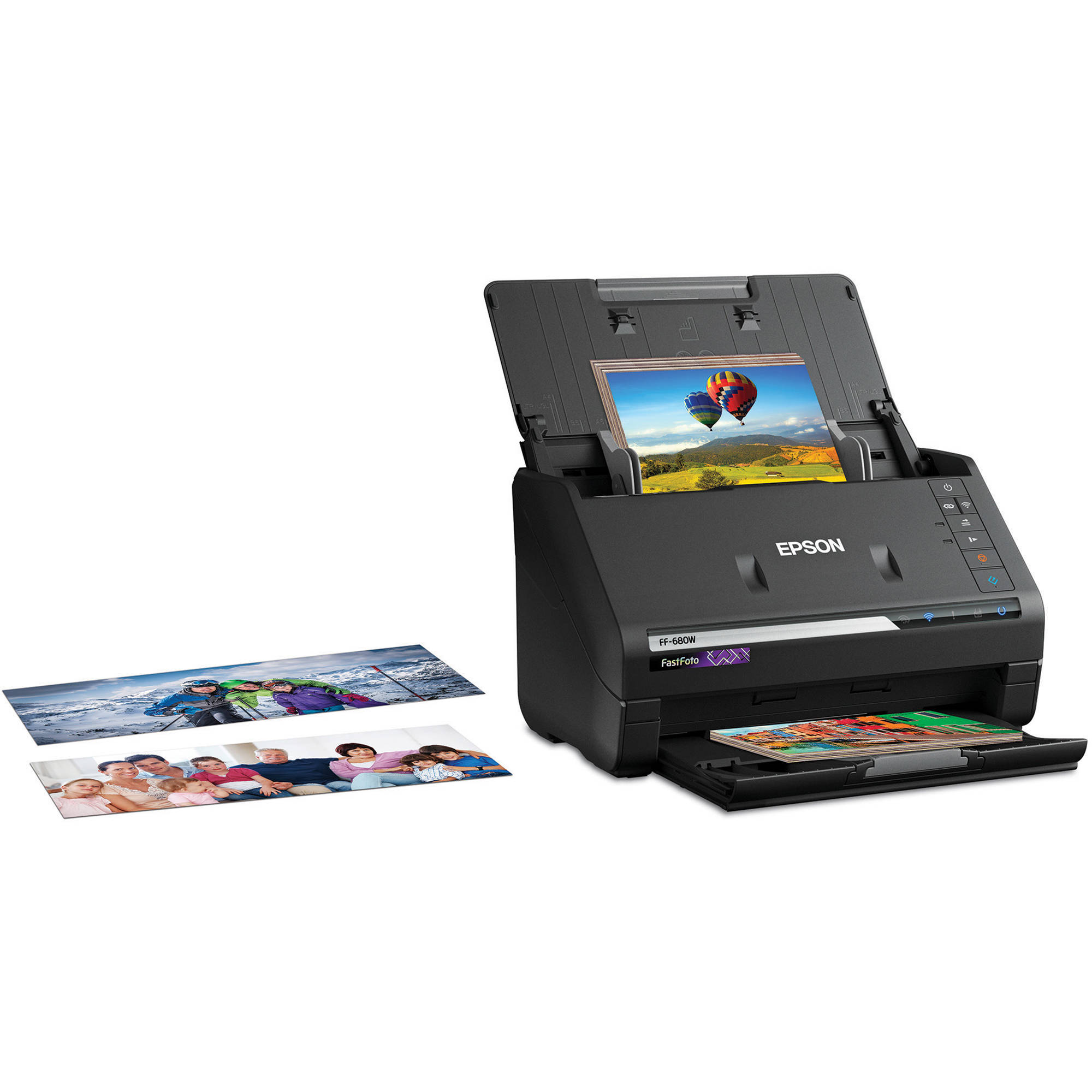 Epson FastFoto FF-680W Wi-Fi photo scanner with 100-sheet ADF — view 8