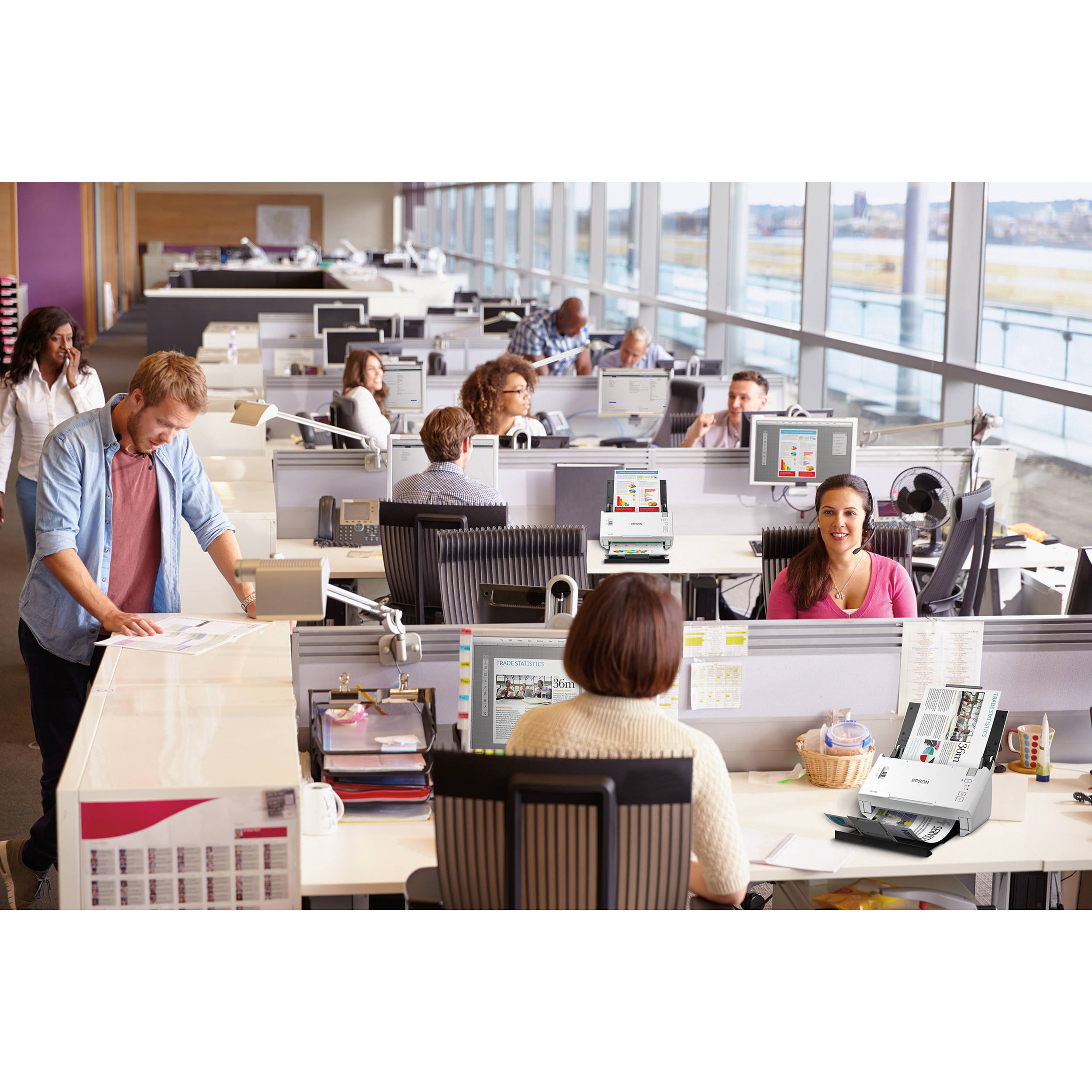 Epson Workforce DS-410 compact business document scanner with 50-sheet ADF — view 15