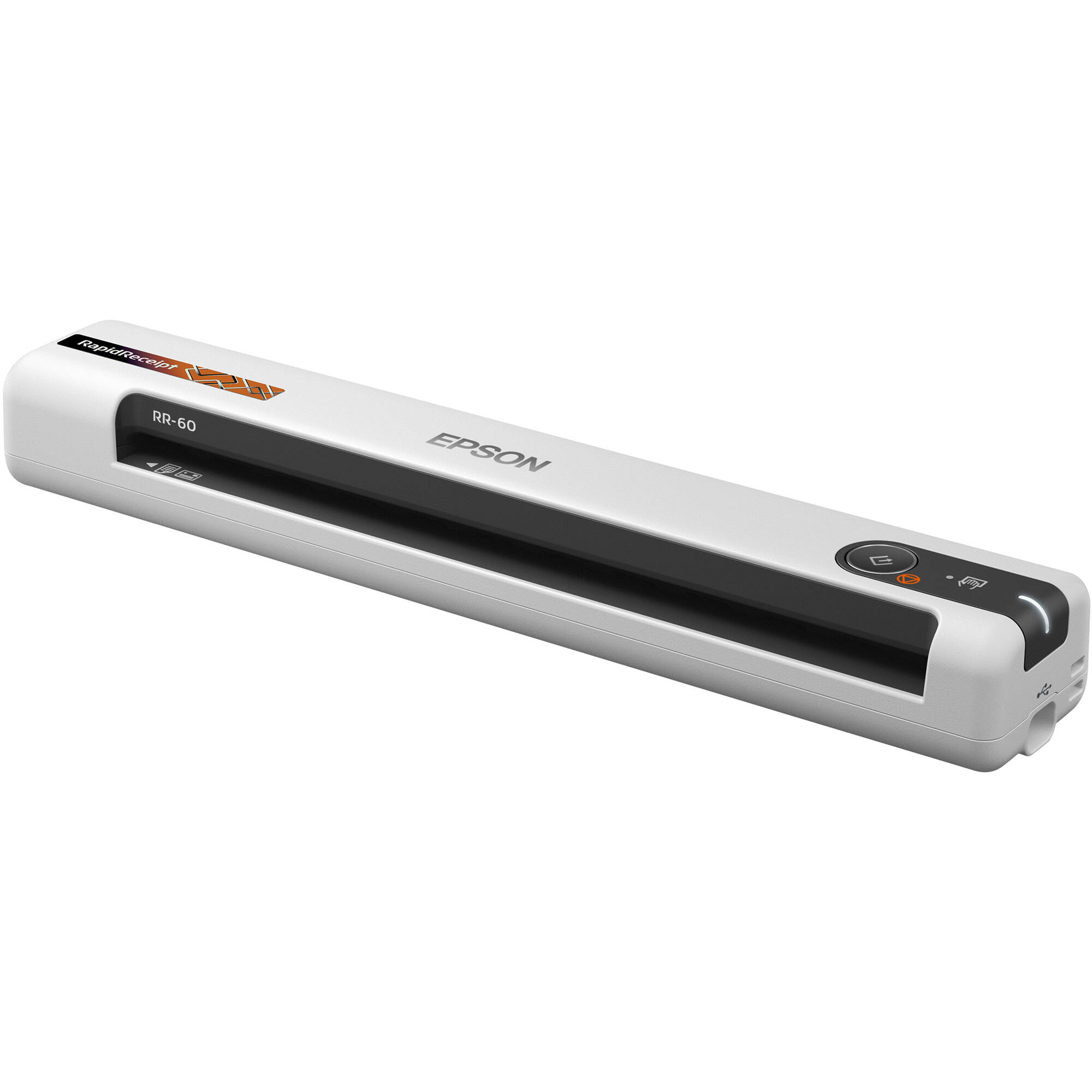 Epson RR-60 mobile receipt scanner for portable expense and receipt capture — view 3