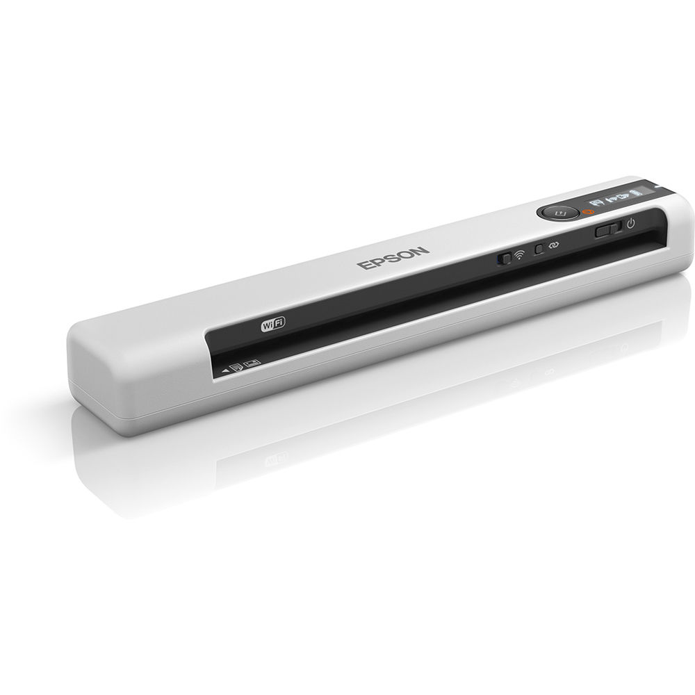 Epson DS-80W wireless portable document scanner with USB and Wi-Fi connectivity — view 3