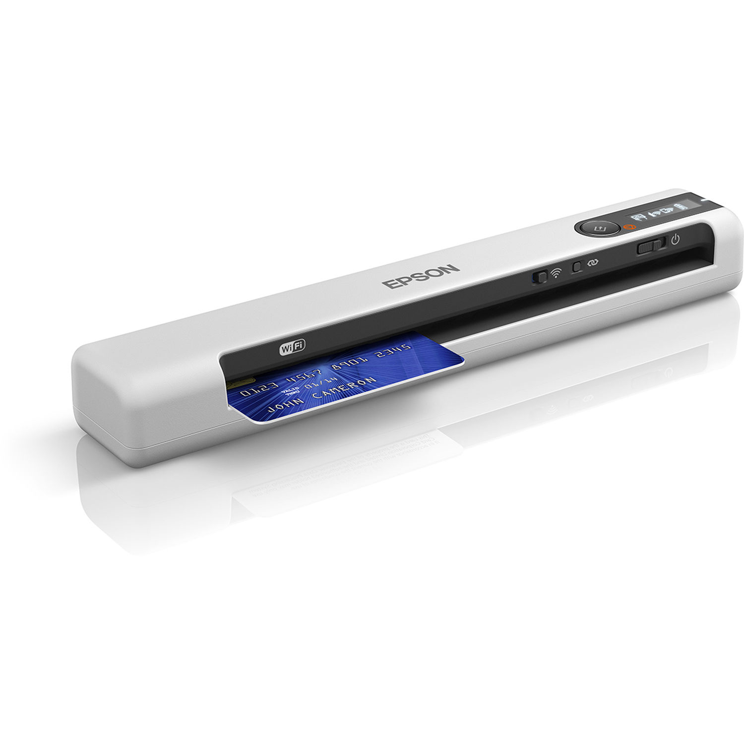 Epson DS-80W wireless portable document scanner with USB and Wi-Fi connectivity — view 8