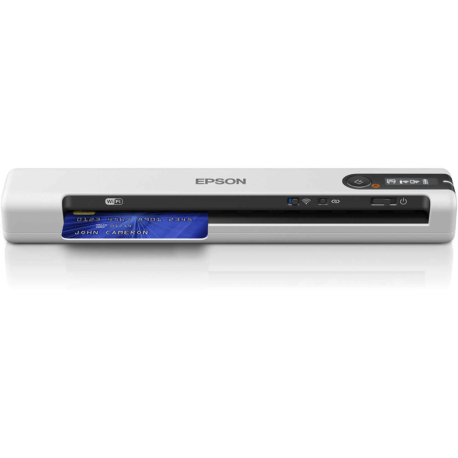 Epson DS-80W wireless portable document scanner with USB and Wi-Fi connectivity — view 9