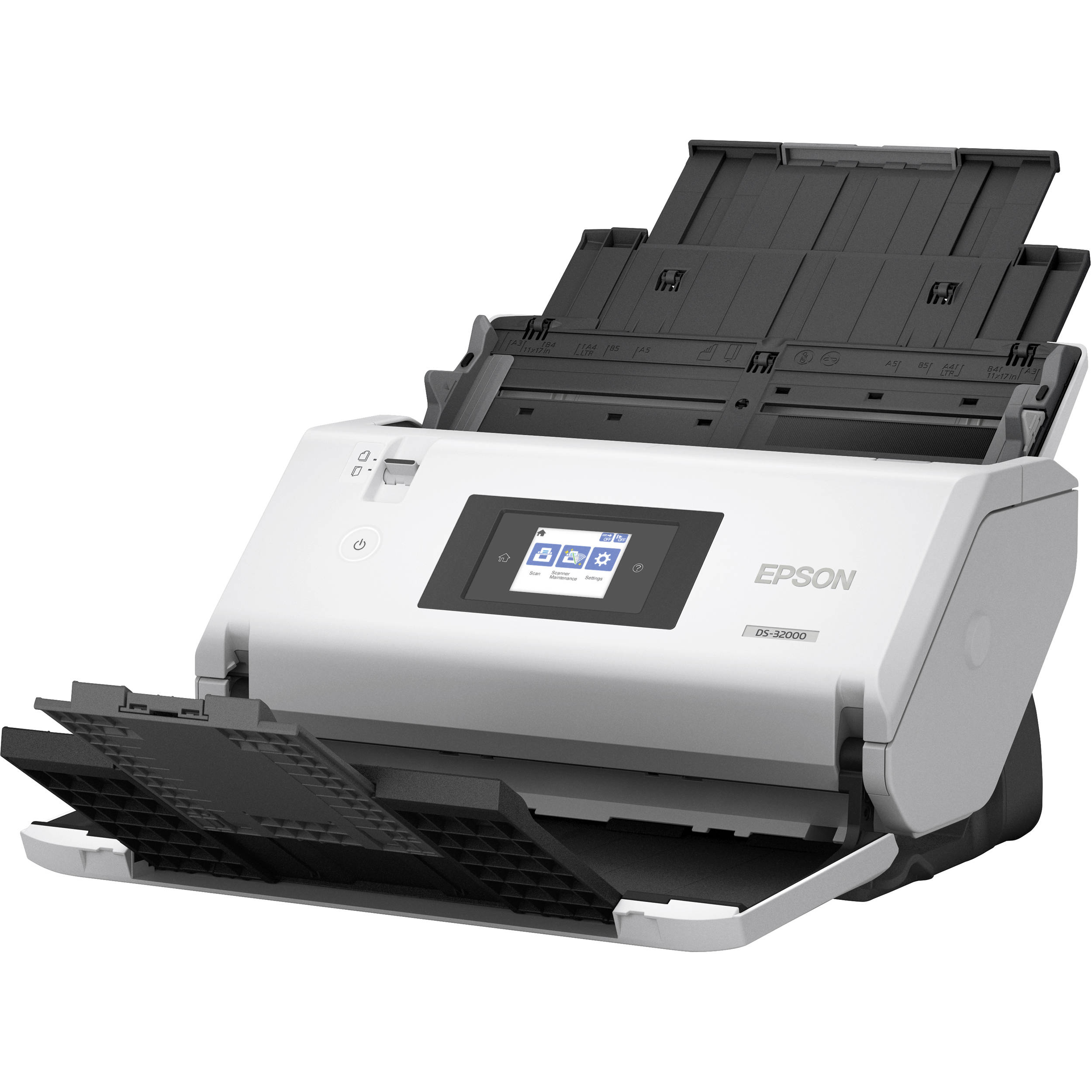 Epson DS-32000 large-format document scanner with A3 duplex scanning and 120-sheet ADF — view 3