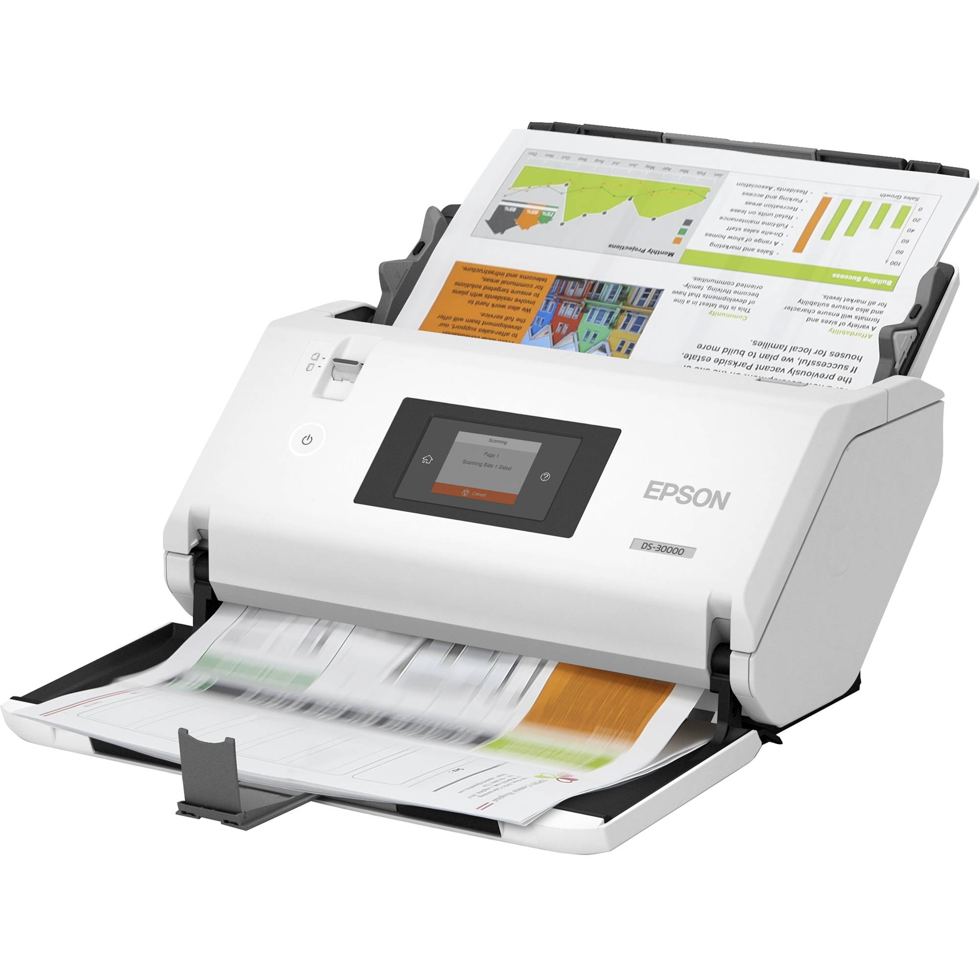 Epson DS-30000 large-format document scanner with 120-sheet ADF — view 6
