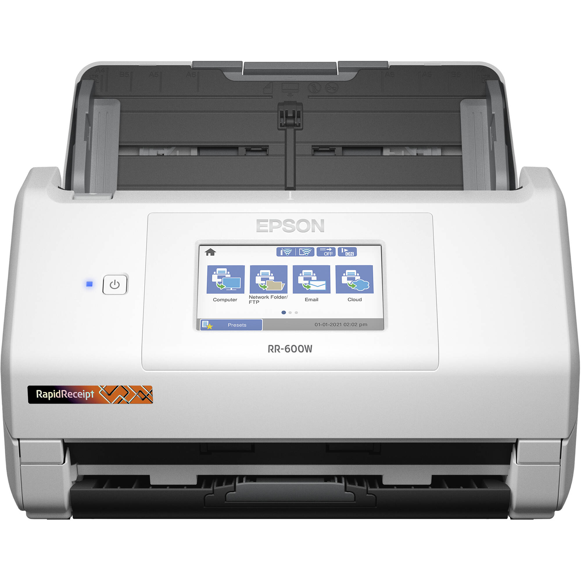 Epson RR-600W wireless desktop document scanner for duplex office scanning — view 7