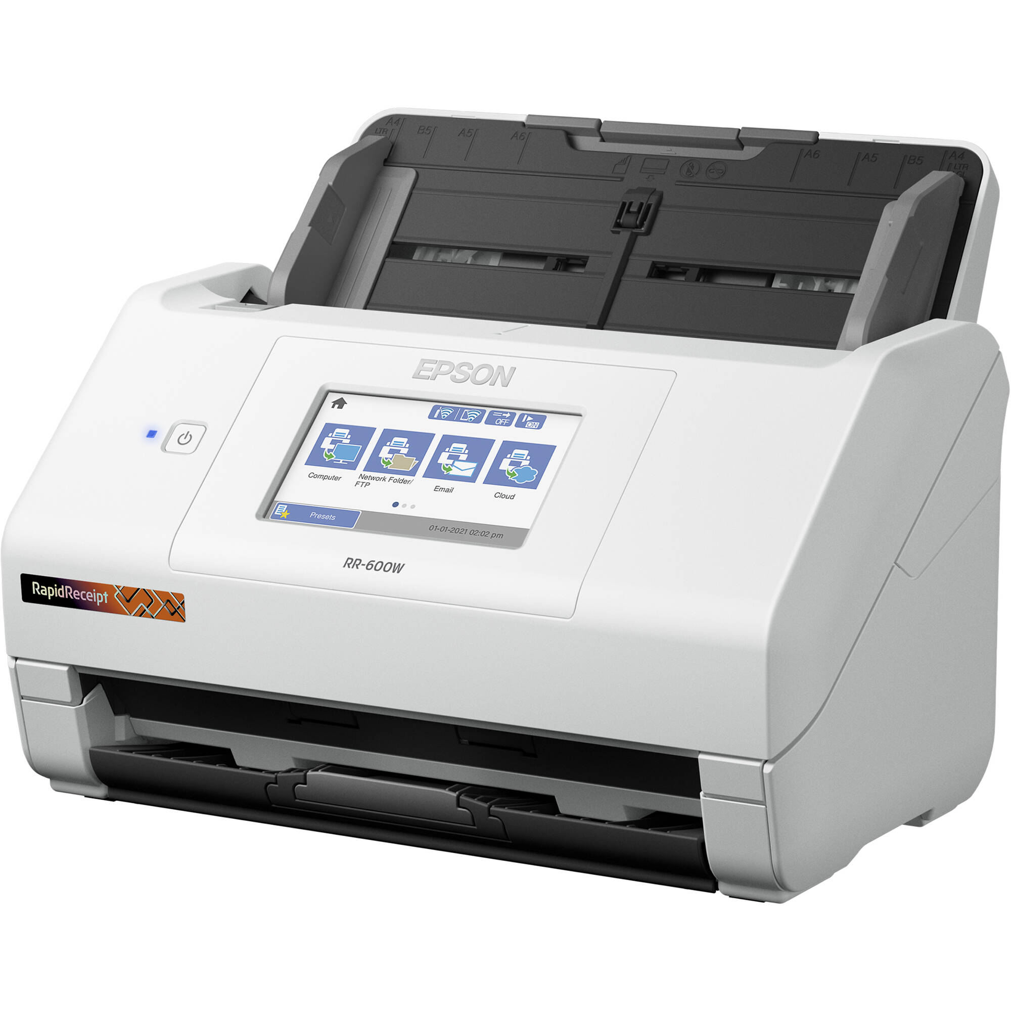 Epson RR-600W wireless desktop document scanner for duplex office scanning — view 8